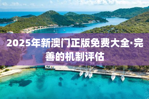 2025年(nian)新澳門正(zheng)版(ban)免(mian)費(fei)大全(quan)·完善(shan)的(de)機(ji)製評估