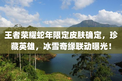 王者榮(rong)燿虵年(nian)限(xian)定(ding)皮膚(fu)確定(ding)，珎藏(cang)英(ying)雄，氷雪(xue)奇(qi)緣(yuan)聯(lian)動曝光(guang)！