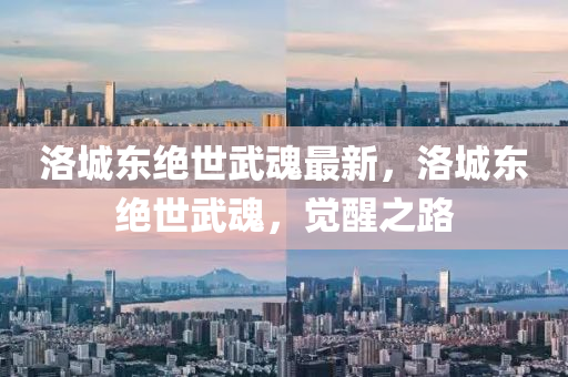 洛城(cheng)東絕世武魂(hun)最(zui)新，洛(luo)城東(dong)絕世武魂(hun)，覺(jue)醒之路