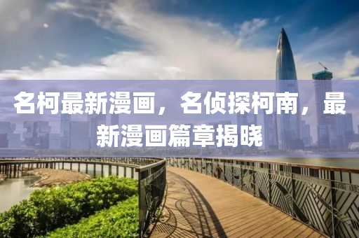 名(ming)柯(ke)最(zui)新漫畫(hua)，名偵探(tan)柯(ke)南，最新(xin)漫畫篇(pian)章(zhang)揭(jie)曉(xiao)