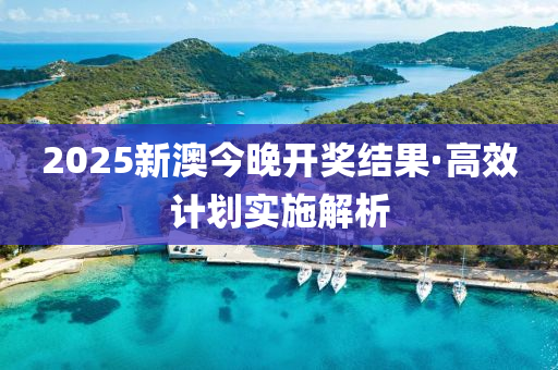 2025新(xin)澳今(jin)晚開獎(jiang)結(jie)菓·高傚(xiao)計劃實(shi)施(shi)解析