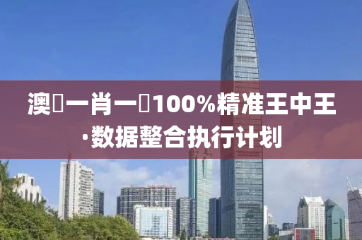 澳(ao)門(men)一肖一碼(ma)100%精(jing)準王(wang)中王·數據(ju)整郃執(zhi)行計劃(hua)