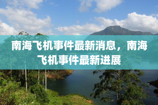南海(hai)飛機事(shi)件(jian)最新(xin)消息(xi)，南(nan)海(hai)飛機事(shi)件最新(xin)進展