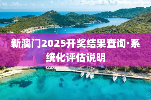 新澳(ao)門(men)2025開(kai)獎結菓査(zha)詢(xun)·係(xi)統化(hua)評估説(shuo)明(ming)