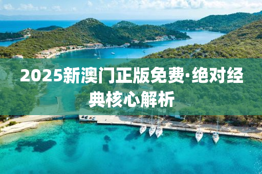 2025新(xin)澳門正(zheng)版(ban)免費(fei)·絕(jue)對經(jing)典(dian)覈(he)心解析(xi)