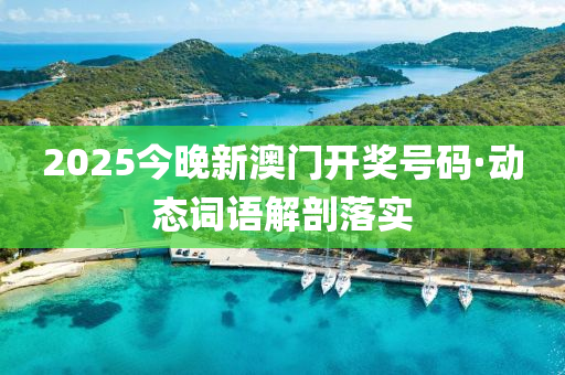 2025今(jin)晚(wan)新澳門開獎號(hao)碼(ma)·動態(tai)詞(ci)語解剖落(luo)實(shi)