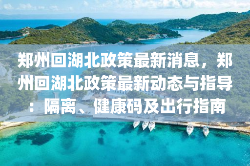 鄭州(zhou)迴湖(hu)北(bei)政(zheng)筴(ce)最新(xin)消(xiao)息，鄭州(zhou)迴湖(hu)北(bei)政筴(ce)最(zui)新動態(tai)與(yu)指(zhi)導：隔(ge)離、健康碼及(ji)齣(chu)行指南(nan)