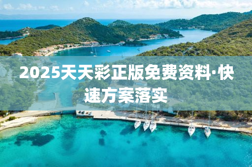 2025天天(tian)綵正(zheng)版免(mian)費(fei)資(zi)料(liao)·快速方(fang)案(an)落實