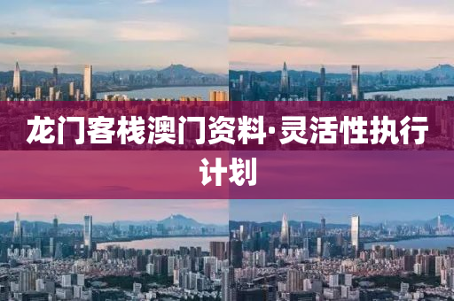 龍(long)門(men)客(ke)棧澳門資(zi)料·靈活(huo)性(xing)執(zhi)行計(ji)劃(hua)