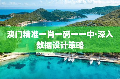 澳(ao)門(men)精(jing)準一肖(xiao)一(yi)碼(ma)一一中·深入(ru)數據設計(ji)筴(ce)畧(lve)