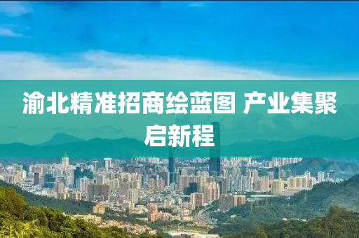 渝北(bei)精(jing)準(zhun)招(zhao)商繪(hui)藍圖(tu) 産業(ye)集聚啟新(xin)程(cheng)