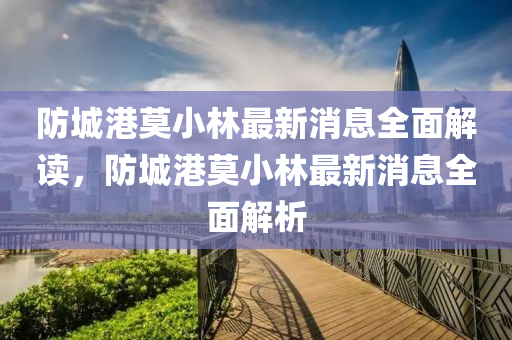 防(fang)城(cheng)港莫小(xiao)林最(zui)新消(xiao)息(xi)全麵解(jie)讀，防(fang)城(cheng)港(gang)莫小(xiao)林(lin)最(zui)新消(xiao)息全麵(mian)解(jie)析