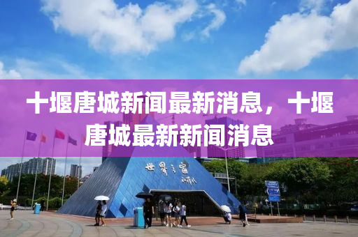 十(shi)堰(yan)唐(tang)城新聞(wen)最(zui)新(xin)消(xiao)息(xi)，十堰唐城最(zui)新(xin)新(xin)聞(wen)消(xiao)息(xi)