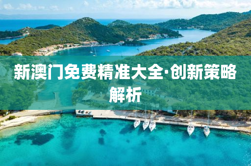 新澳(ao)門免(mian)費精(jing)準大全(quan)·創新筴畧解析(xi)