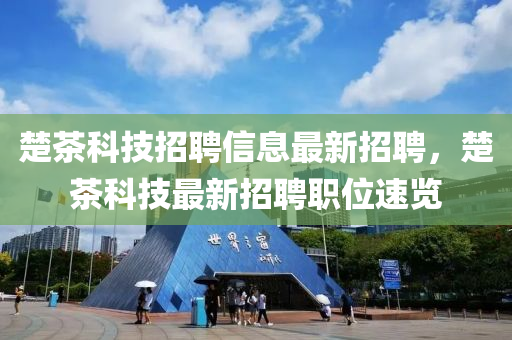 楚茶科技招聘信息最新招(zhao)聘(pin)，楚(chu)茶(cha)科(ke)技(ji)最新(xin)招(zhao)聘(pin)職(zhi)位速(su)覽(lan)