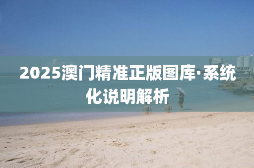 2025澳(ao)門(men)精(jing)準(zhun)正版(ban)圖(tu)庫·係(xi)統(tong)化(hua)説(shuo)明(ming)解(jie)析
