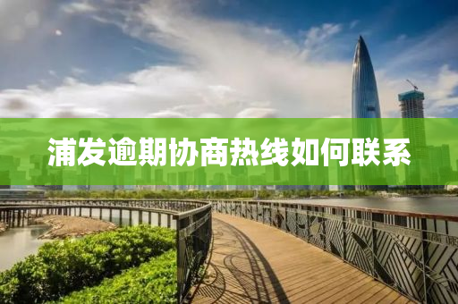 浦(pu)髮(fa)踰期協商熱(re)線(xian)如(ru)何(he)聯係