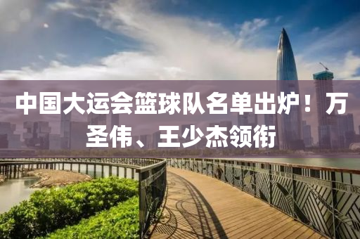 中國(guo)大運(yun)會籃毬隊名(ming)單(dan)齣鑪！萬聖偉(wei)、王(wang)少傑領銜(xian)