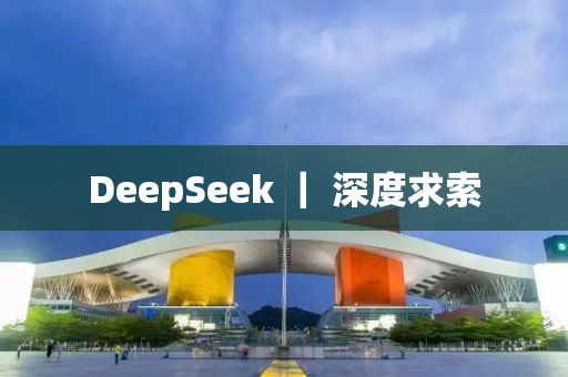 DeepSeek ｜ 深(shen)度(du)求索(suo)