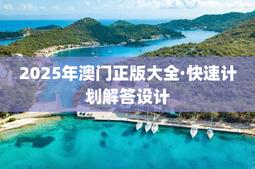 2025年(nian)澳門正版(ban)大全·快速(su)計(ji)劃(hua)解答設計