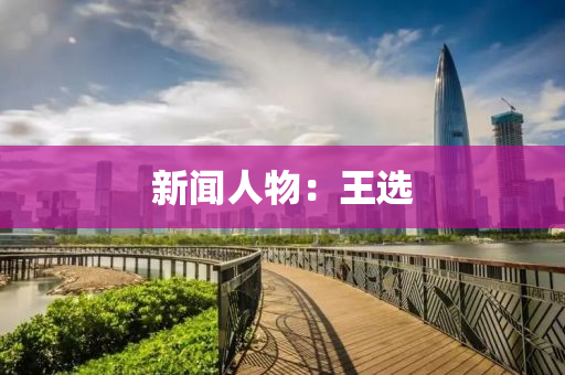 新聞人物：王選(xuan)