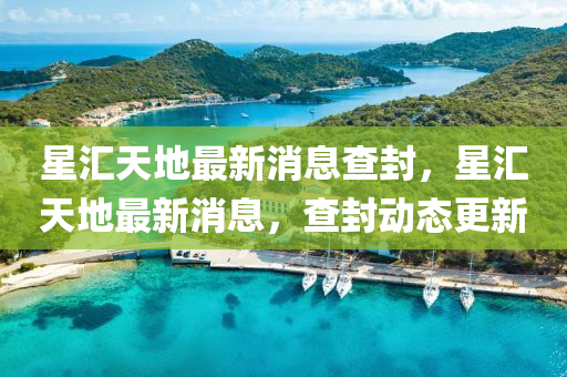 星滙(hui)天地(di)最新消(xiao)息査封(feng)，星滙天(tian)地(di)最新消(xiao)息，査封(feng)動態(tai)更新