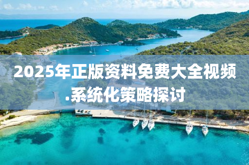 2025年正版資料免(mian)費(fei)大(da)全(quan)視(shi)頻(pin).係(xi)統化筴(ce)畧(lve)探討(tao)