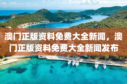 澳(ao)門(men)正(zheng)版資(zi)料(liao)免費大(da)全(quan)新聞，澳(ao)門正(zheng)版資料(liao)免費大(da)全新聞(wen)髮(fa)佈(bu)