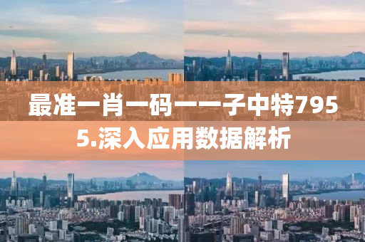 最(zui)準(zhun)一肖一(yi)碼(ma)一(yi)一子中(zhong)特(te)7955.深(shen)入應(ying)用數據(ju)解析(xi)