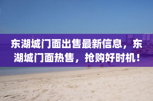 東湖(hu)城(cheng)門麵(mian)齣(chu)售(shou)最(zui)新信(xin)息，東(dong)湖(hu)城門(men)麵熱(re)售，搶購好(hao)時機(ji)！