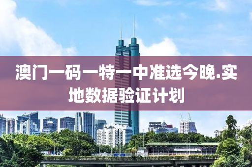 澳門一(yi)碼一特一(yi)中(zhong)準(zhun)選今晚.實地(di)數據驗證(zheng)計(ji)劃(hua)