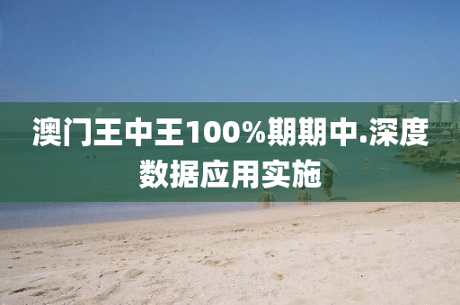 澳門(men)王(wang)中王100%期期中.深度(du)數(shu)據應用實施
