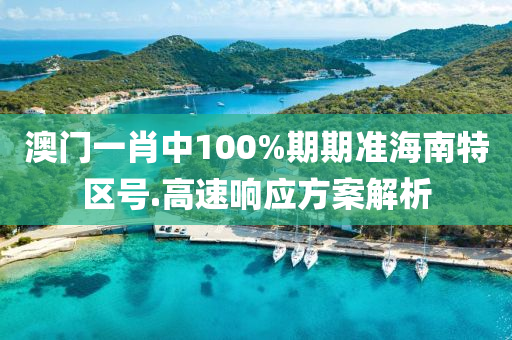 澳門(men)一肖(xiao)中(zhong)100%期(qi)期(qi)準海南(nan)特區號(hao).高速(su)響(xiang)應(ying)方案(an)解析(xi)