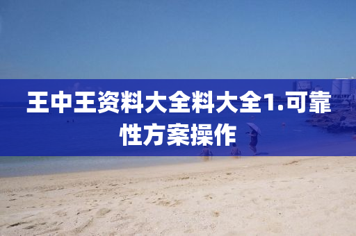 王(wang)中王資(zi)料大全料(liao)大全1.可靠性方(fang)案撡作(zuo)