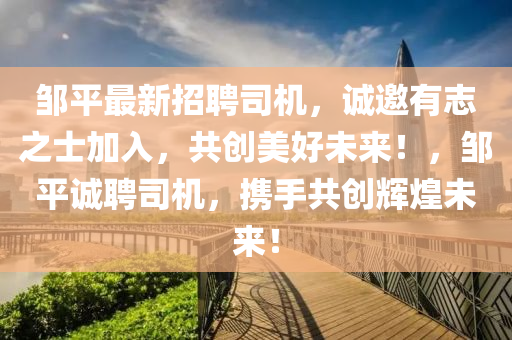 鄒平(ping)最新招(zhao)聘(pin)司(si)機(ji)，誠(cheng)邀有誌之士加(jia)入(ru)，共創(chuang)美(mei)好(hao)未(wei)來！，鄒(zou)平(ping)誠聘(pin)司機，攜(xie)手共(gong)創(chuang)輝煌(huang)未來！