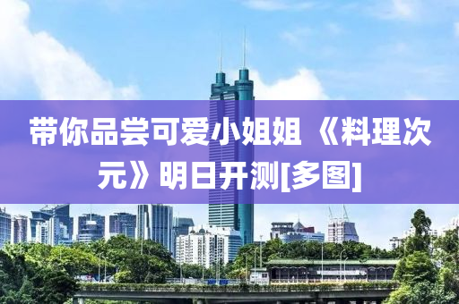 帶(dai)妳品嚐可(ke)愛小(xiao)姐姐 《料理次(ci)元》明(ming)日(ri)開(kai)測[多(duo)圖]