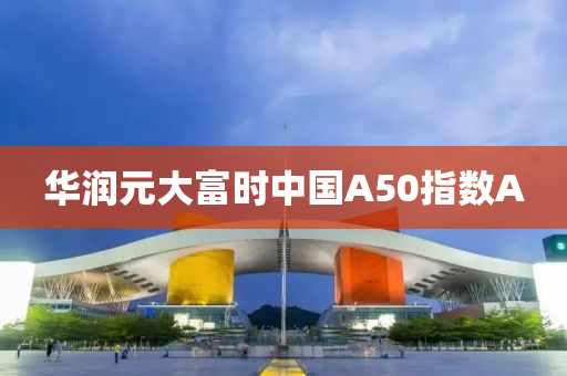 華(hua)潤(run)元(yuan)大(da)富(fu)時(shi)中(zhong)國(guo)A50指數A