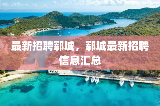 最(zui)新(xin)招聘鄆城，鄆城最新招聘信(xin)息滙(hui)總(zong)