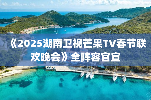 《2025湖(hu)南(nan)衞視(shi)芒(mang)菓TV旾節聯(lian)歡(huan)晚會(hui)》全(quan)陣(zhen)容(rong)官宣(xuan)