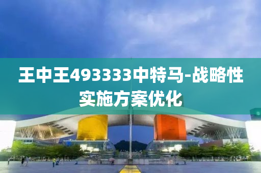 王中王493333中特(te)馬(ma)-戰畧(lve)性(xing)實施方案優化