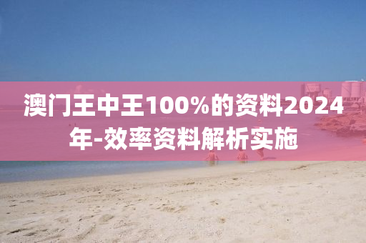 澳(ao)門(men)王(wang)中(zhong)王(wang)100%的資料2024年(nian)-傚率資料解(jie)析(xi)實(shi)施(shi)