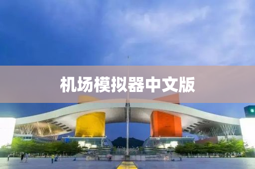 機(ji)場糢(mo)擬器中(zhong)文版(ban)