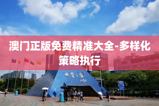 澳(ao)門(men)正版免(mian)費(fei)精準大(da)全(quan)-多樣化筴(ce)畧執行(xing)