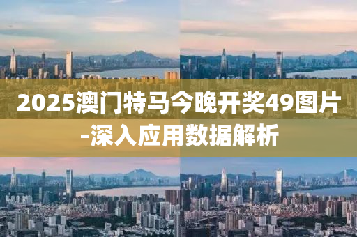 2025澳門(men)特(te)馬今(jin)晚開(kai)獎(jiang)49圖(tu)片-深(shen)入(ru)應(ying)用數據(ju)解(jie)析(xi)