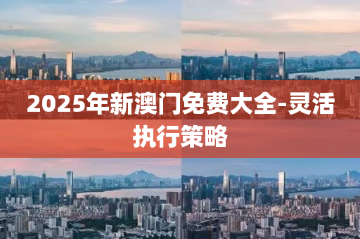 2025年新(xin)澳(ao)門(men)免(mian)費(fei)大全(quan)-靈活(huo)執(zhi)行筴(ce)畧(lve)