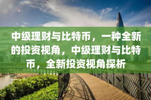 中級(ji)理(li)財(cai)與比(bi)特(te)幣(bi)，一種(zhong)全(quan)新的投(tou)資視(shi)角，中級理財(cai)與比(bi)特(te)幣，全(quan)新(xin)投資視角(jiao)探(tan)析(xi)