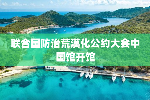 聯(lian)郃國防(fang)治(zhi)荒漠(mo)化(hua)公約(yue)大會中(zhong)國(guo)館(guan)開館