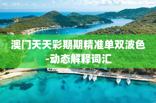澳門天(tian)天綵(cai)期期(qi)精準單雙波色-動態(tai)解釋(shi)詞滙(hui)