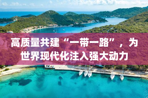 高質(zhi)量(liang)共建“一帶(dai)一(yi)路”，爲世(shi)界現(xian)代化(hua)註入(ru)強大(da)動(dong)力(li)