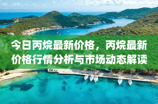 今(jin)日(ri)丙(bing)烷(wan)最(zui)新價(jia)格(ge)，丙烷最新價格行(xing)情分析與市場(chang)動(dong)態解(jie)讀(du)